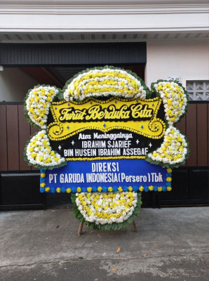Papan Bunga Duka di Ampenan Selatan